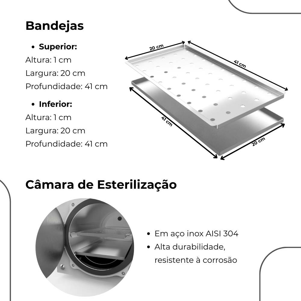 BANDEJA VIDA 21L